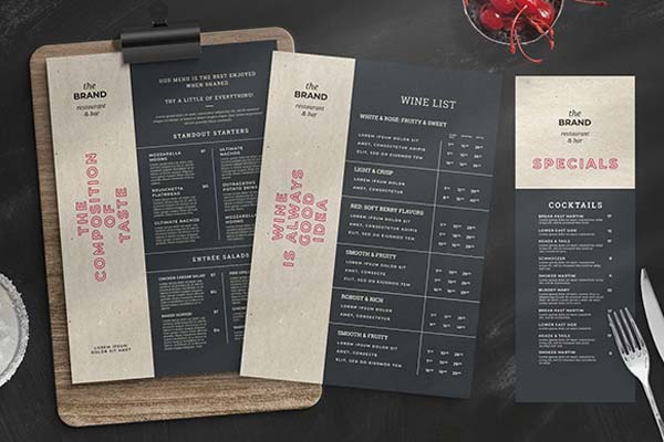 Rustic Menu Templates – Free & Premium Editable PSD, AI, Word, Doc, InDesign, Vector, EPS, PNG, TIFF Formats Download